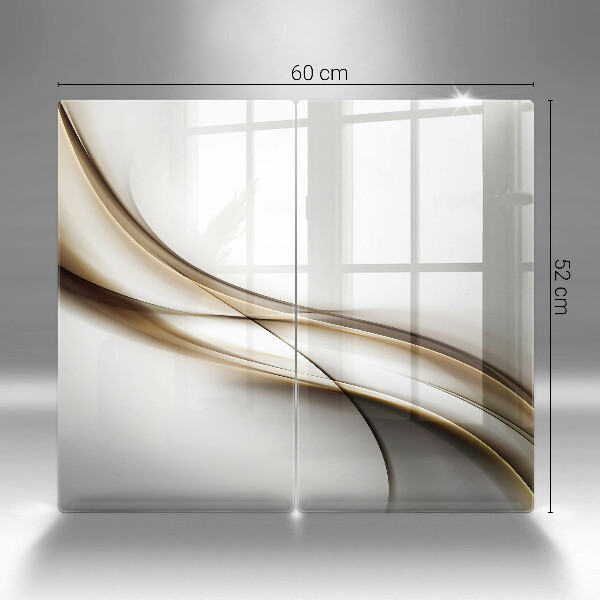 Chopping board Mild abstraction lines