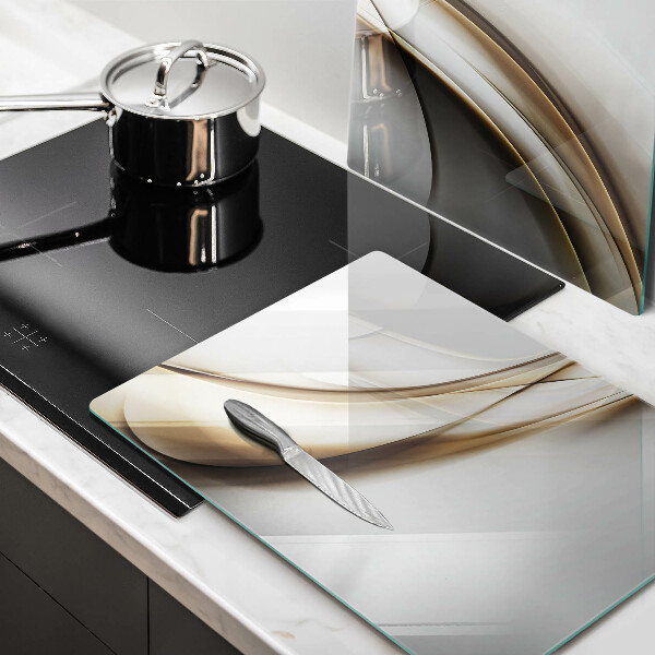 Chopping board Mild abstraction lines