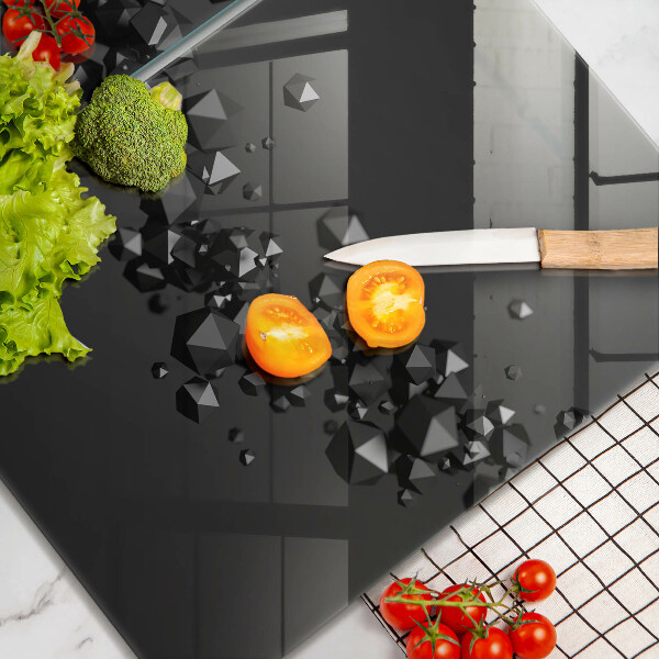 Chopping board 3D shapes abstraction