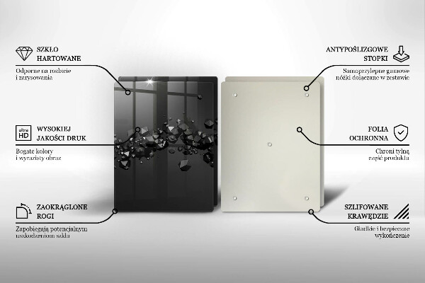 Chopping board 3D shapes abstraction