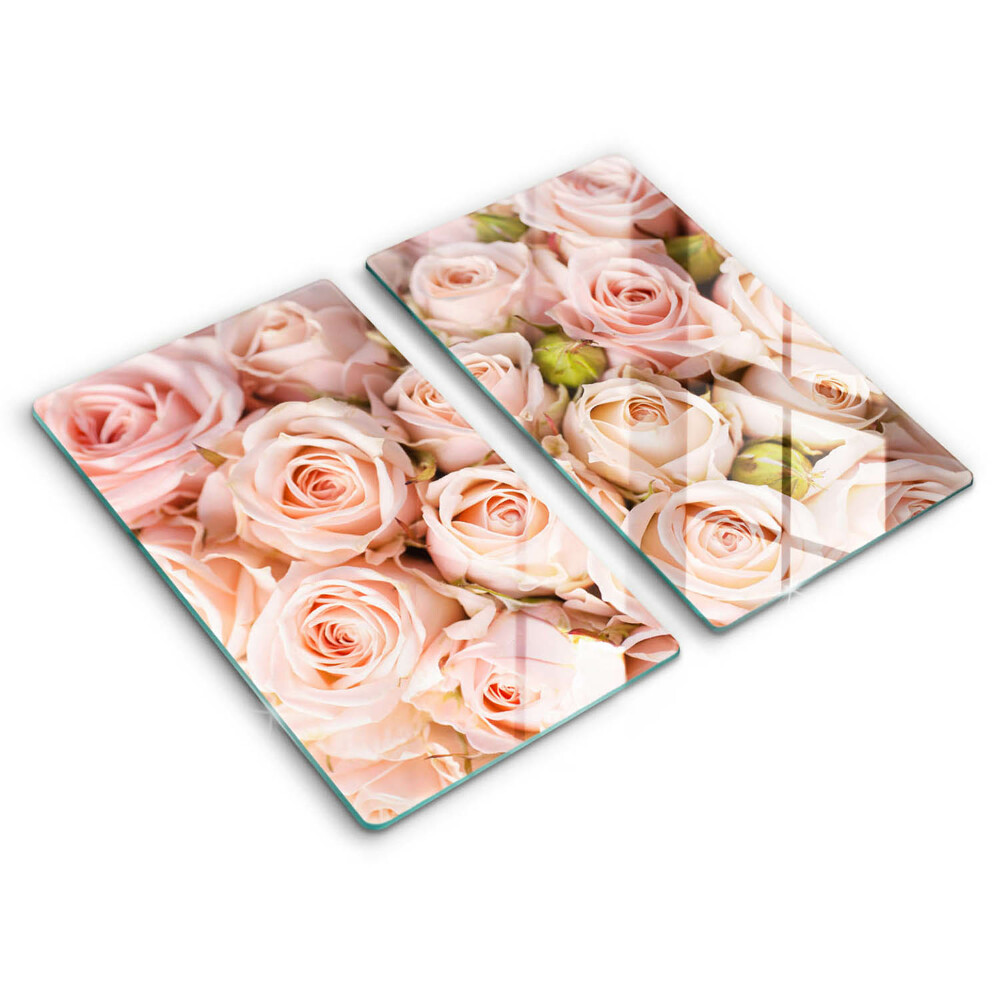Chopping board A delicate bouquet of roses