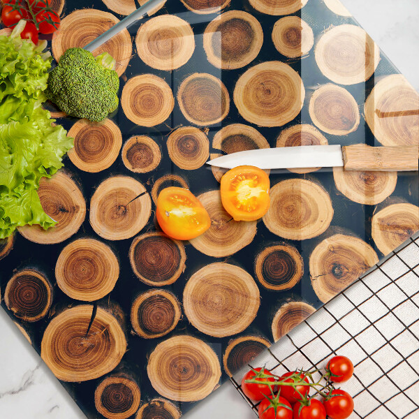 Chopping board Wooden stumps of trees