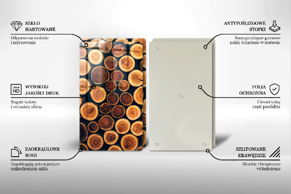 Chopping board Wooden stumps of trees