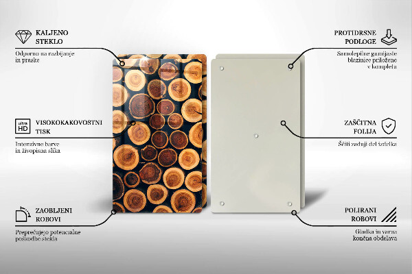 Chopping board Wooden stumps of trees