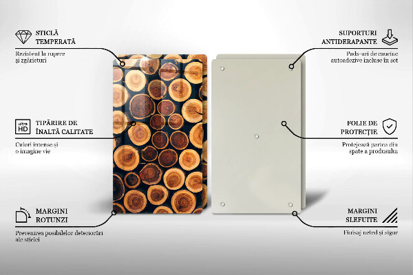 Chopping board Wooden stumps of trees