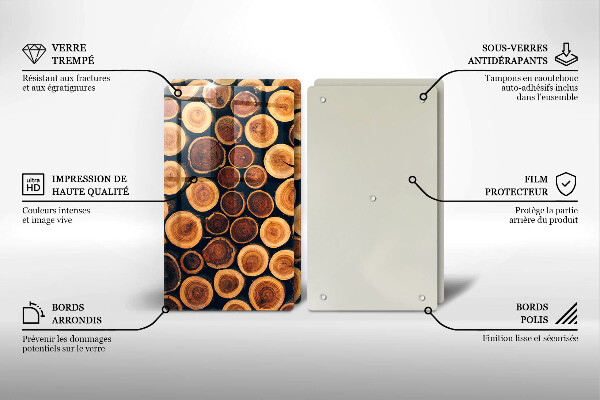 Chopping board Wooden stumps of trees