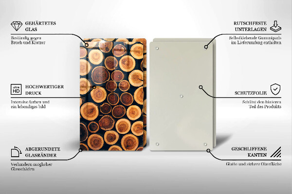 Chopping board Wooden stumps of trees