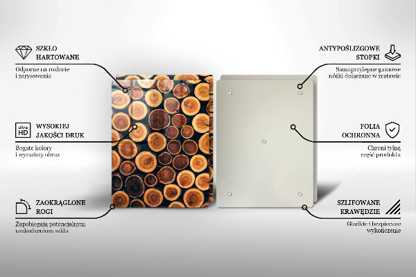 Chopping board Wooden stumps of trees