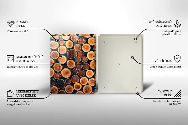 Chopping board Wooden stumps of trees