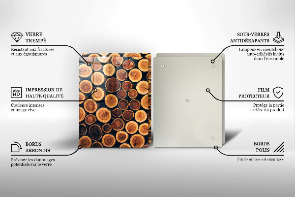 Chopping board Wooden stumps of trees