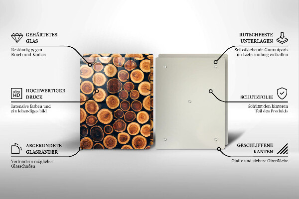 Chopping board Wooden stumps of trees