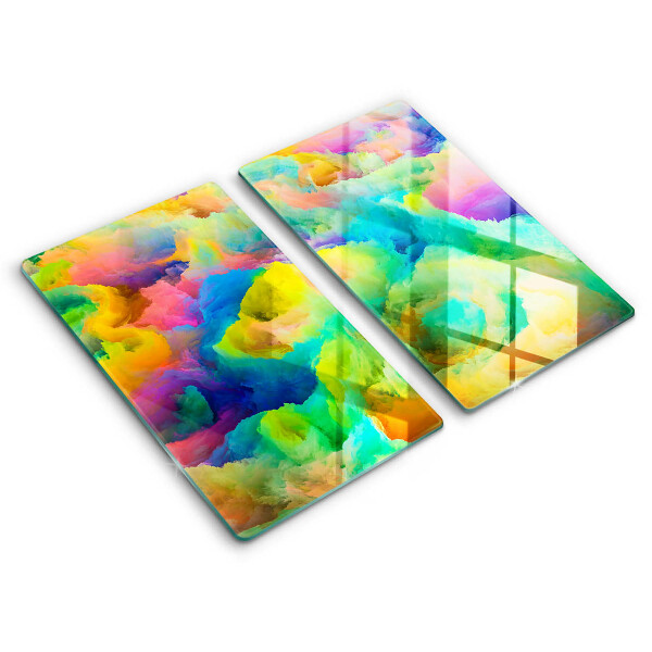 Chopping board Colorful abstraction