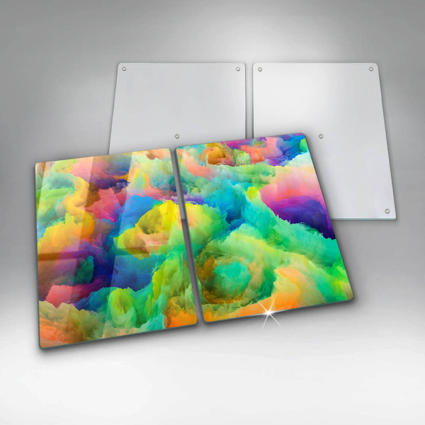 Chopping board Colorful abstraction