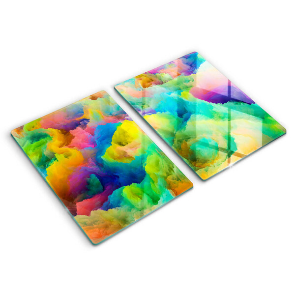 Chopping board Colorful abstraction