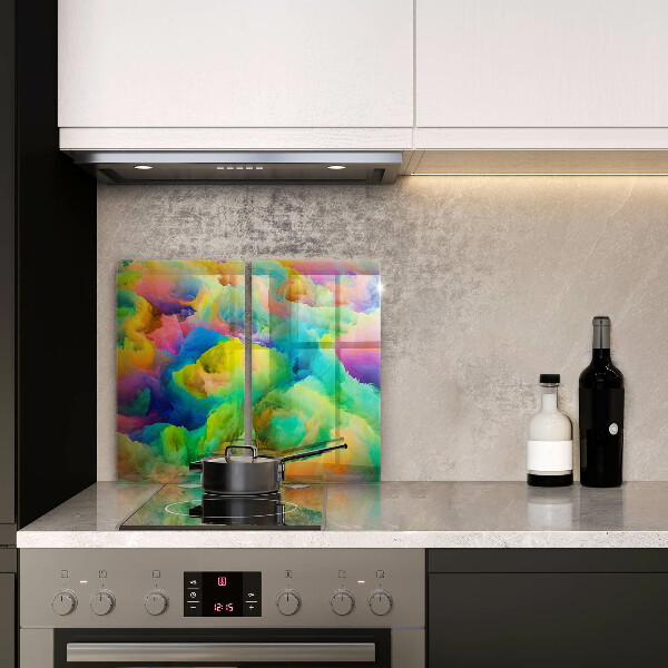 Chopping board Colorful abstraction