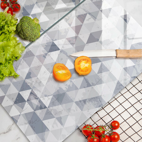 Chopping board Triangle pattern