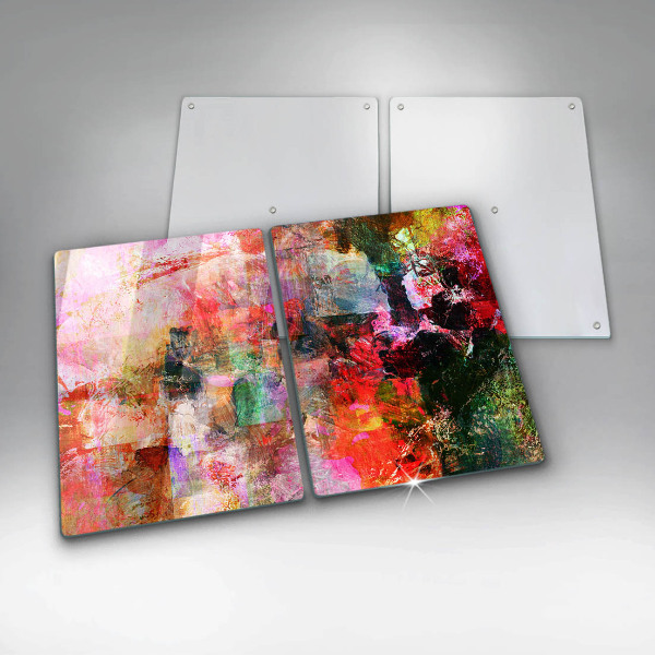 Chopping board Paint abstraction