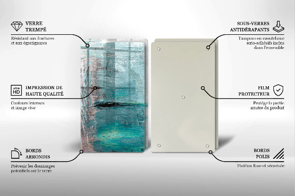 Chopping board Background paint abstraction