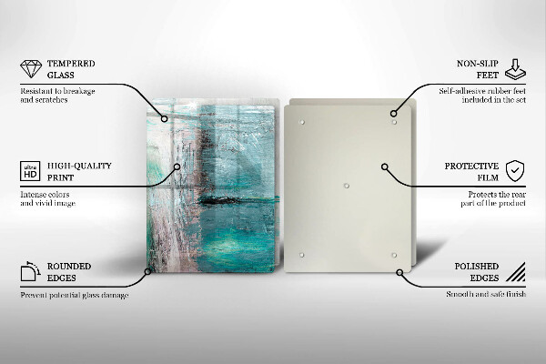 Chopping board Background paint abstraction