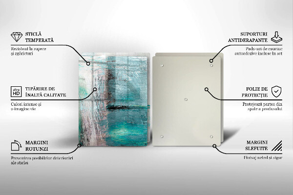 Chopping board Background paint abstraction