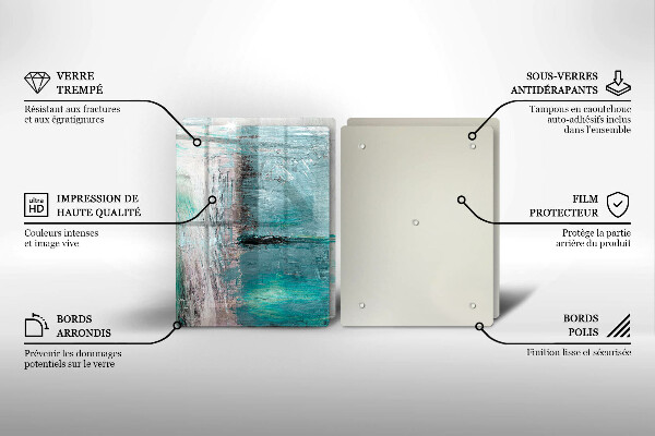 Chopping board Background paint abstraction