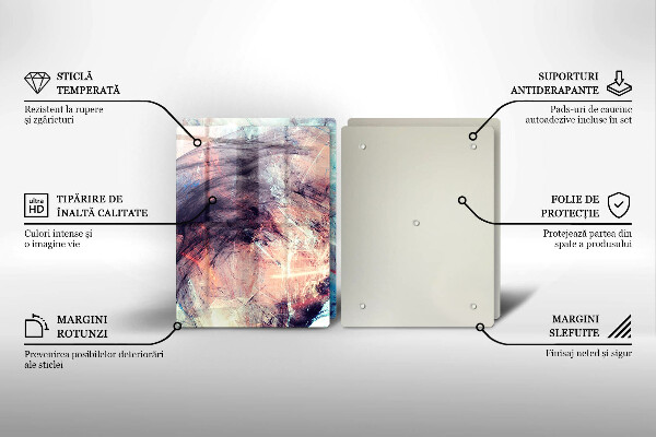 Chopping board Painted abstraction
