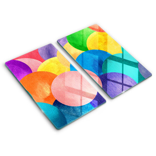 Chopping board Colorful wheels