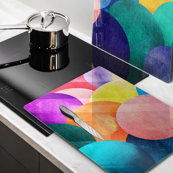 Chopping board Colorful wheels