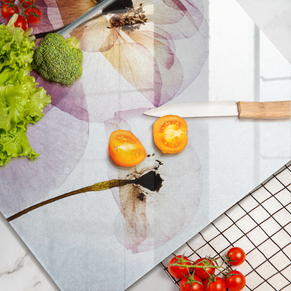 Chopping board Delicate flowers