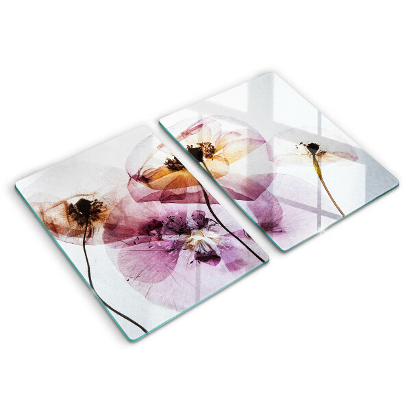 Chopping board Delicate flowers