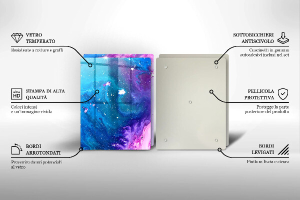 Chopping board Abstraction ink