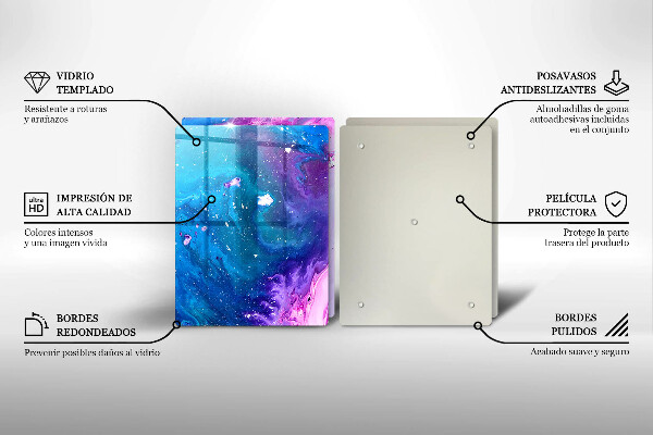 Chopping board Abstraction ink