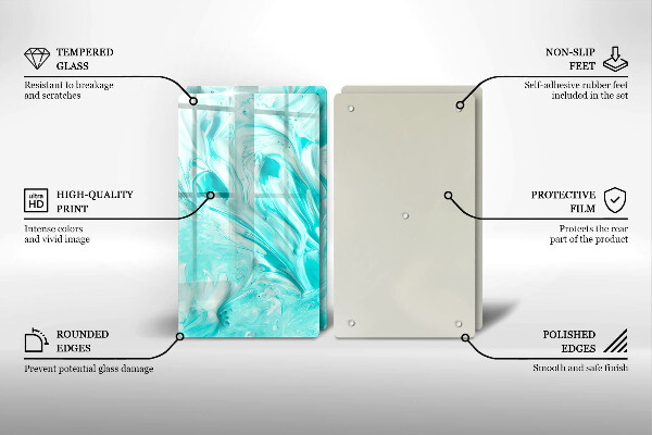 Chopping board Paints abstraction