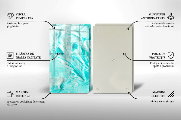 Chopping board Paints abstraction