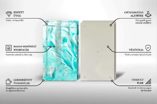 Chopping board Paints abstraction
