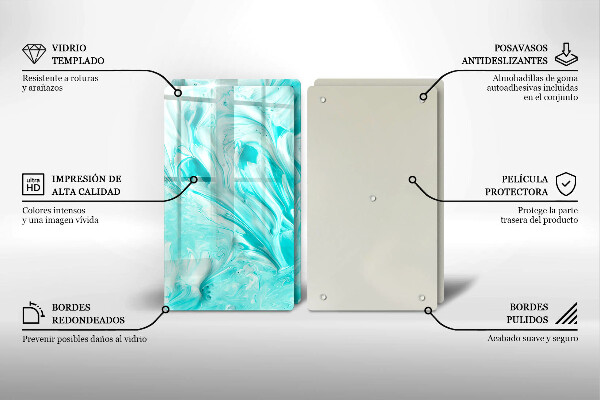 Chopping board Paints abstraction