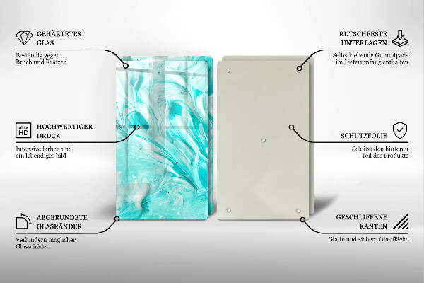 Chopping board Paints abstraction