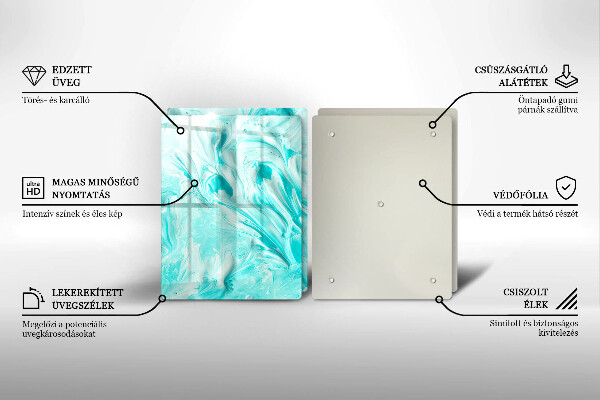 Chopping board Paints abstraction