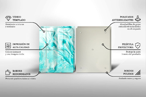 Chopping board Paints abstraction