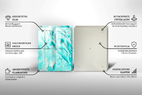 Chopping board Paints abstraction