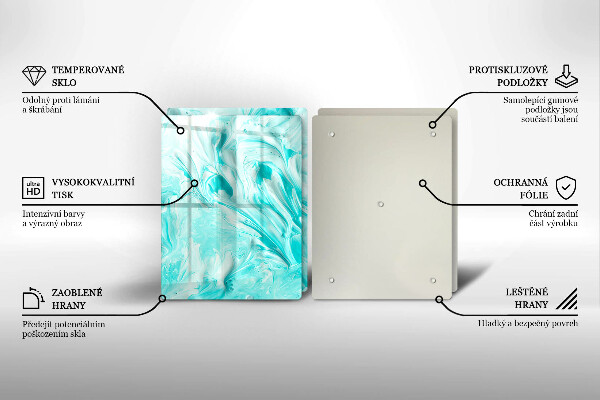 Chopping board Paints abstraction