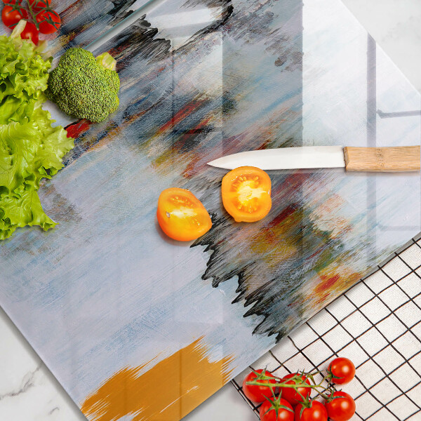 Chopping board Paints abstraction