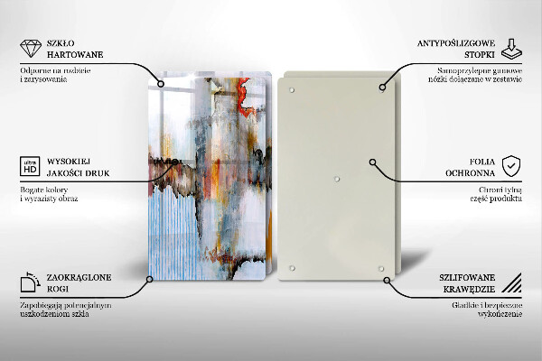 Chopping board Paints abstraction