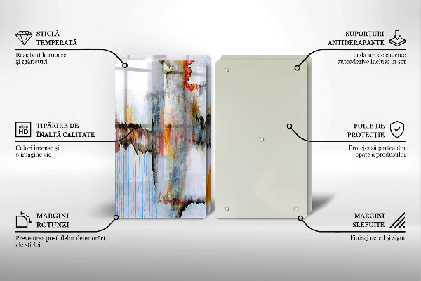 Chopping board Paints abstraction