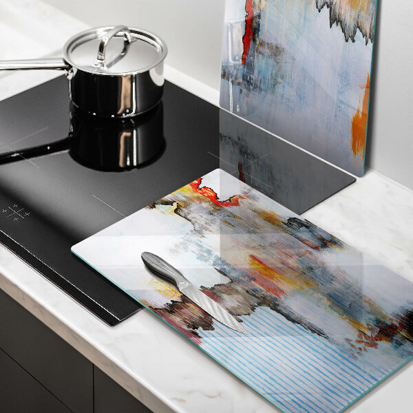 Chopping board Paints abstraction