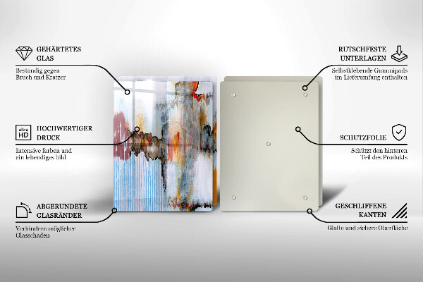Chopping board Paints abstraction