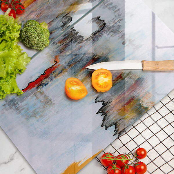 Chopping board Paints abstraction