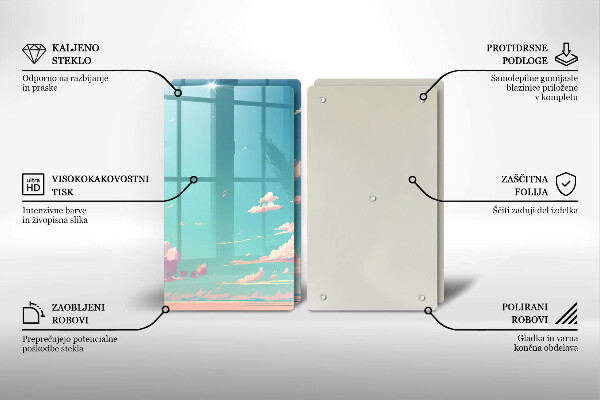 Chopping board Illustration sky