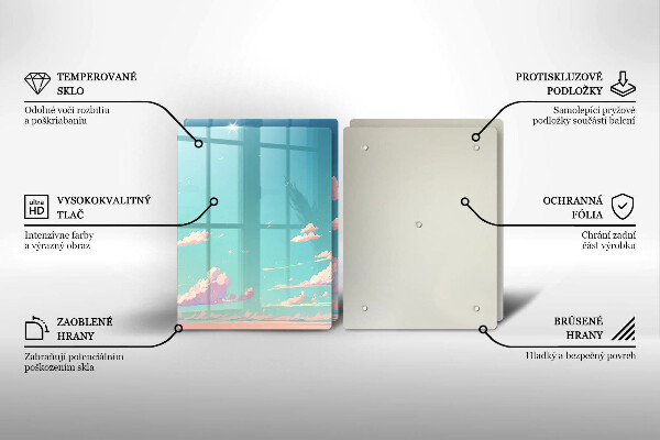 Chopping board Illustration sky