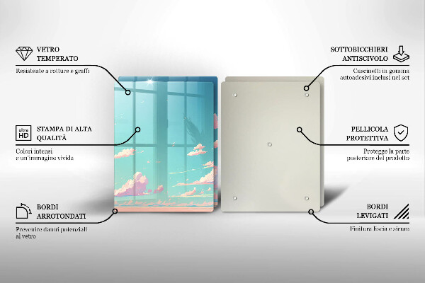 Chopping board Illustration sky